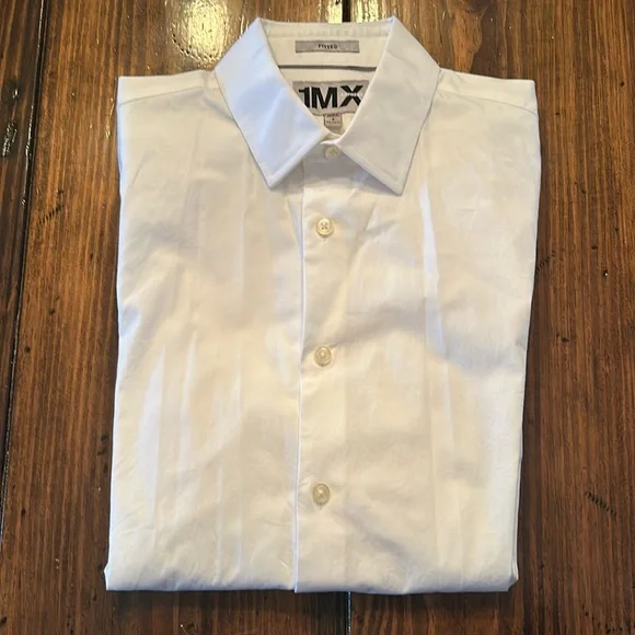 Express | Shirts | Express Mx Fitted White Mens Dress Shirt Size Small |  Poshmark